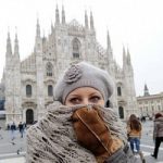 Maltempo, il gelo fa scendere la colonnina sotto lo zero in tutta Italia