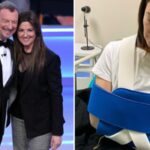 Giovanna Civitillo, incidente per la moglie di Amadeus: Poteva andare molto peggio